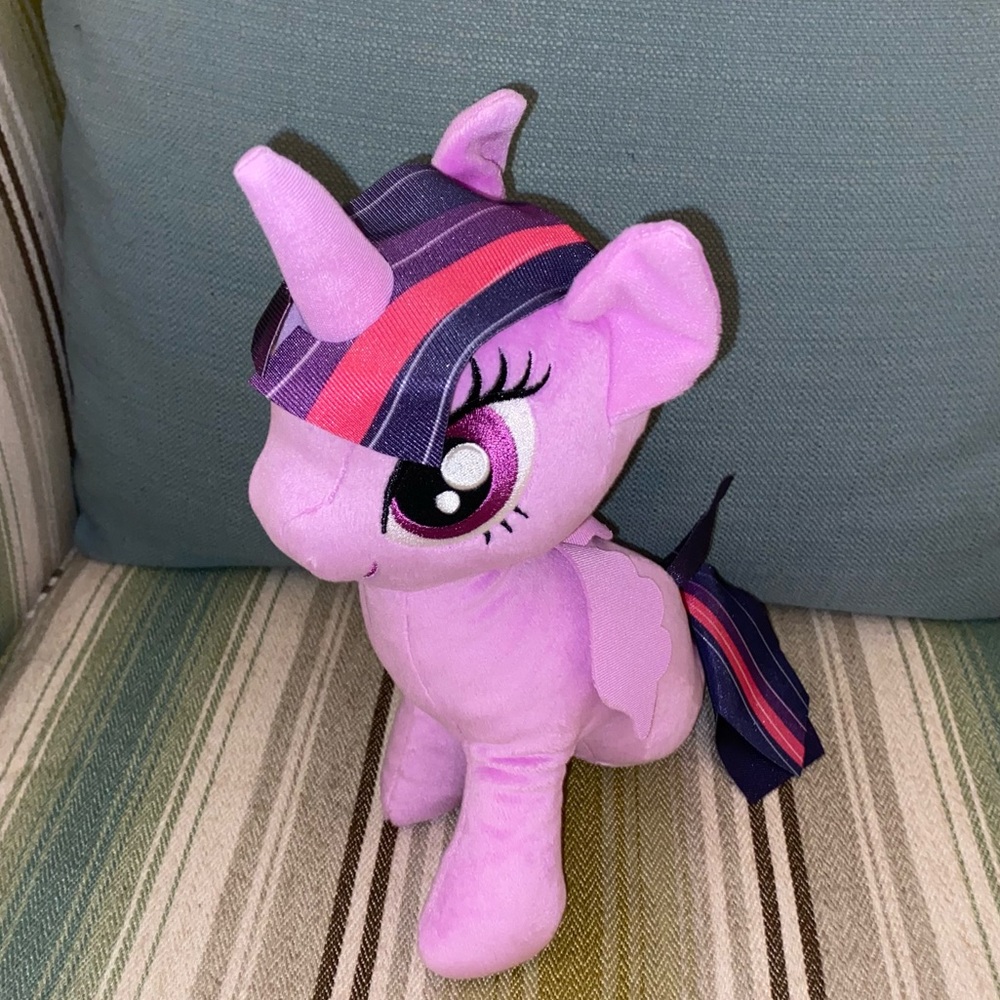 My Little Pony Movie Soft Princess Twilight Sparkle Sea 9.5 Inch Purple Lovey